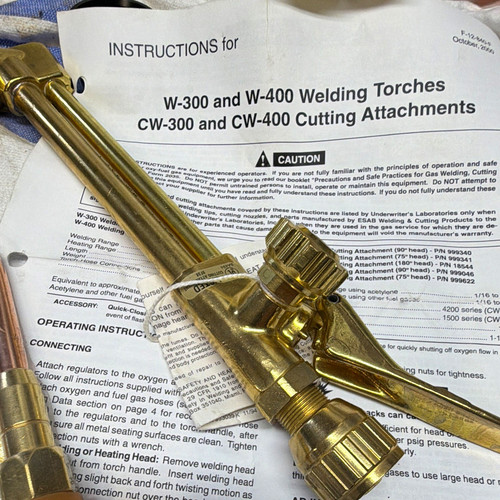 Esab 300 cutting torch - wc-300,